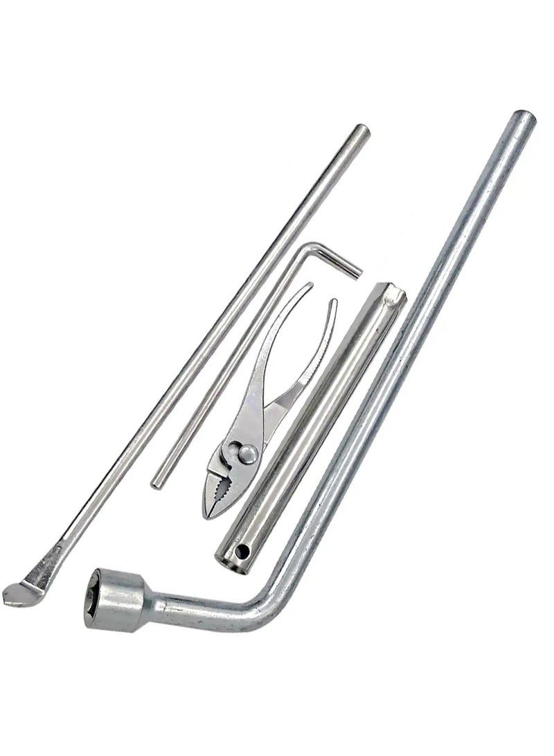 إم تولز طقم رافعة السيارة ومفتاح ربط العجلة من MTOOLS Land Cruiser - مجموعة أدوات شاملة لـ LC 08-19 - Image 2