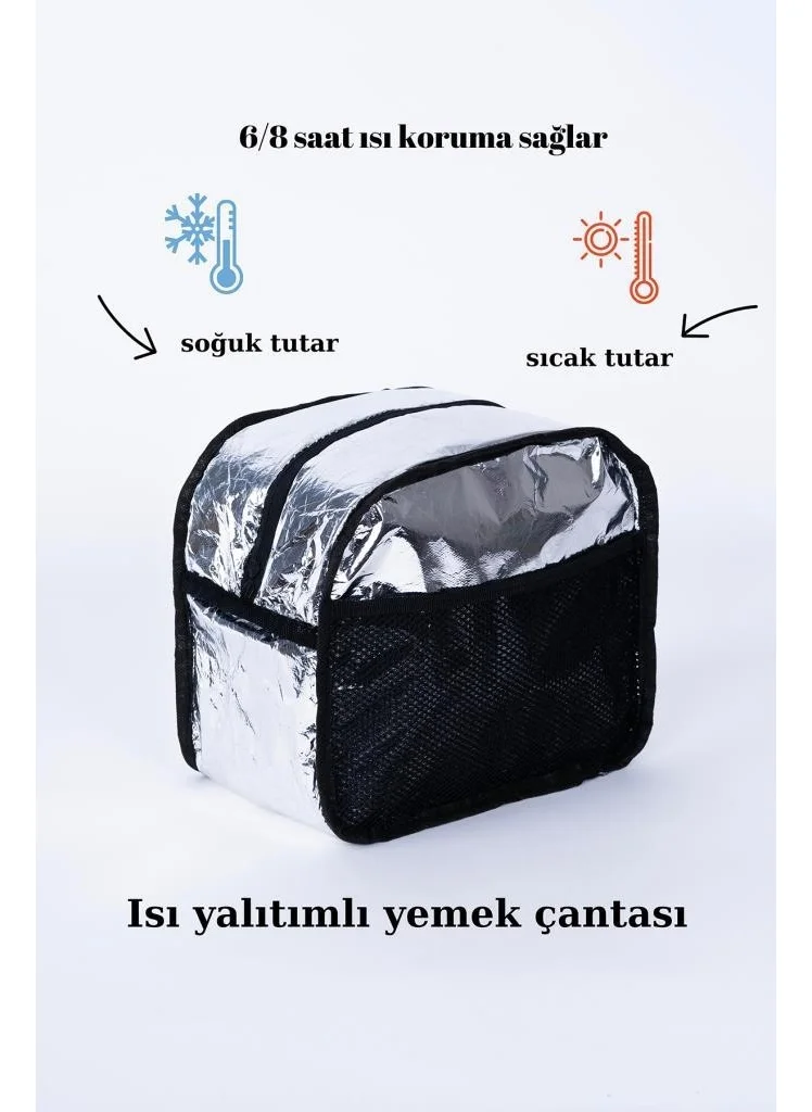 Altın Pamuk Food Carrying Bag Heat Insulated Thermal Bag Lunch Box Hot/cold