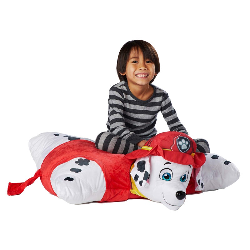 Pillow Pets Jumboz Nickelodeon Paw Patrol Marshall 30 Jumbo Folding Plush Pillow - Image 2
