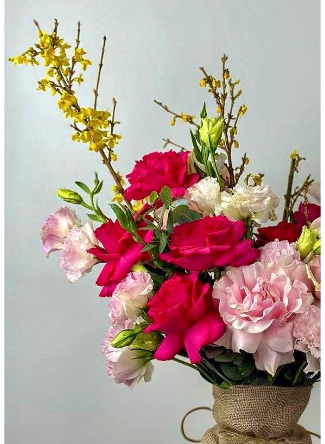 Gaia UAE Elegant Lisianthus Collection Fresh Vibrant Masterpiece - Image 3