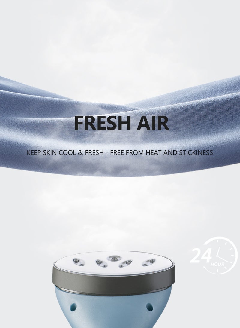 infino بوكسر رجالي من مودال للتنفس - 5 قطع، ملابس داخلية صيفية ناعمة مع شبكة وخصر مرن (المقاس: L) - Image 2