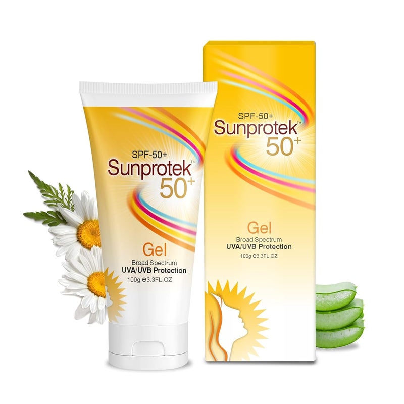 Salve Sunprotek Matte Look Sunscreen SPF50 PA For Oily or Acne prone skin Paraben  Sulphate free For Women And Men  100gm - Image 1
