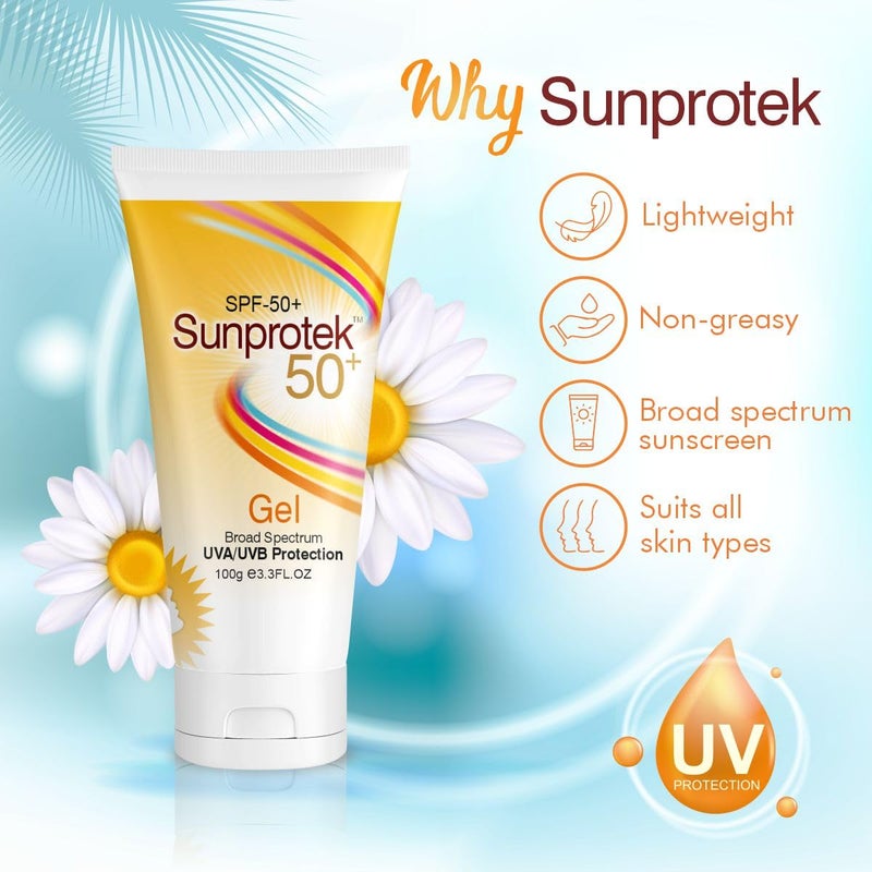 Salve Sunprotek Matte Look Sunscreen SPF50 PA For Oily or Acne prone skin Paraben  Sulphate free For Women And Men  100gm - Image 3