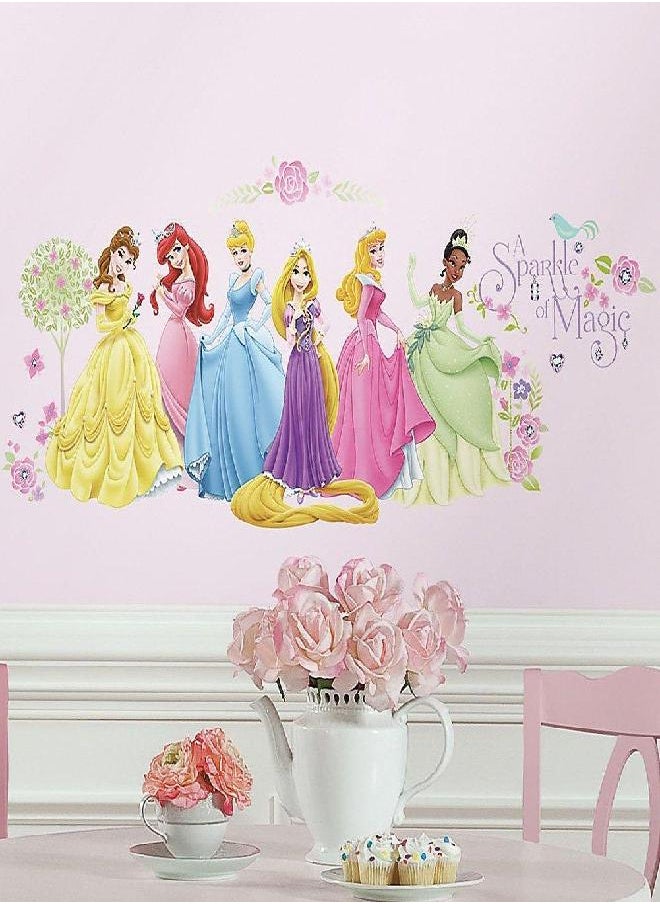 RoomMates - RoomMates RMK1903SCS Disney Princess Glow Princess Peel and Stick Wall Decals - Image 1