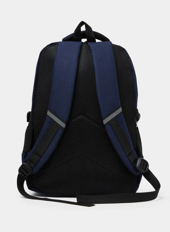 Styli Teen Boys Space-Theme Printed Backpack
