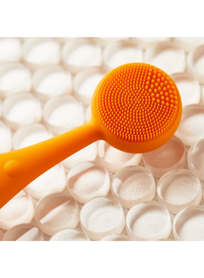 PMD Beauty Clean Body - Smart Cleansing Device with Silicone Brush & Three Interchangeable Attachments Waterproof SonicGlow Vibration Cleanse, Exfoliate, Massage Body, Blush - Image 4