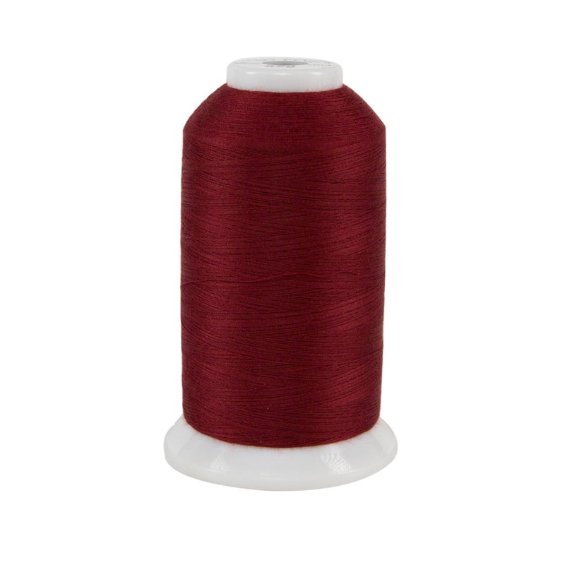 Superior Threads So Fine 3Ply 50 Weight Polyester Sewing Thread Cone 3280 Yards 529 Chianti