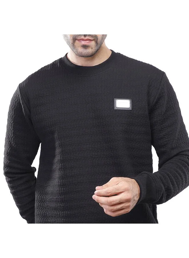 Coup Mens - Texture Crew Neck Sweatshirt