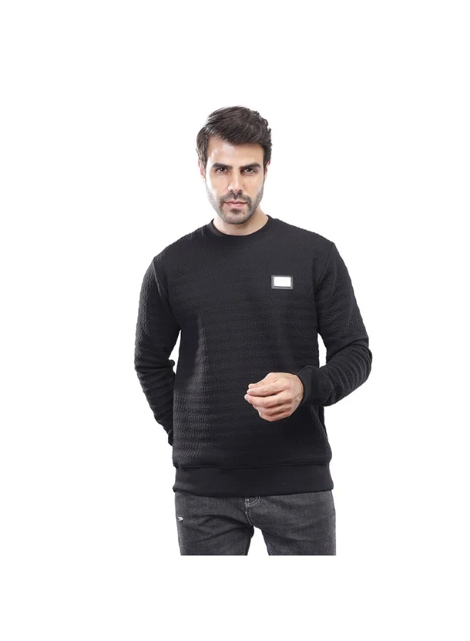 Coup Mens - Texture Crew Neck Sweatshirt
