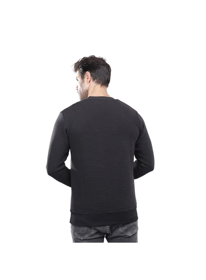 Coup Mens - Texture Crew Neck Sweatshirt