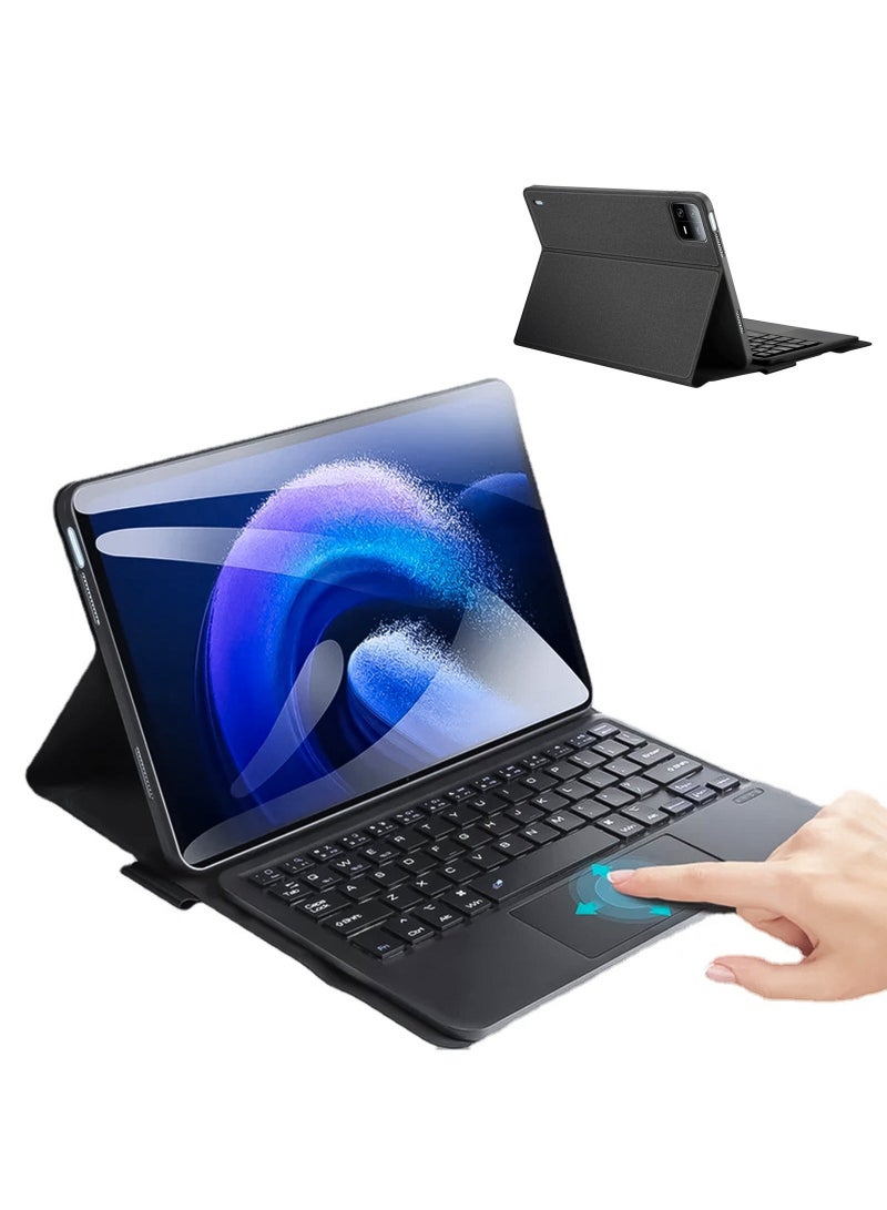 DUX DUCIS for Xiaomi Pad 6 Keyboard Case, Supports a Variety of Touch Gestures Trackpad, Wireless Bluetooth 5.0 Compatible with Xiaomi Pad 6 Pro Stand Keyboard Cover - Image 1