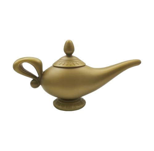 VIGUEUR Arabian Oil Lamp - Gold Magic Genie Lamp, Aladdin Ornament - Image 1