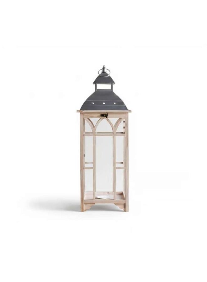 Pan Home فانوس نيما الخشبي - طبيعي - Image 4