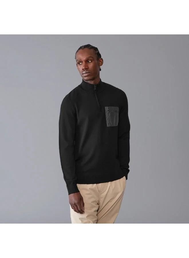 فريق AMG بتروناس للفورمولا 1 MAPF1 FW MENS ELEVATED 1/4 ZIP