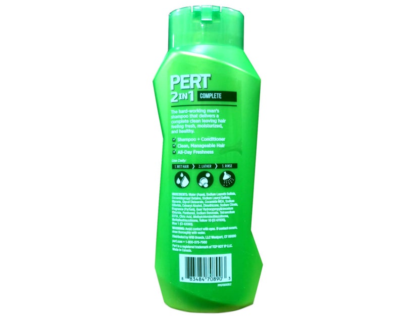 Pert Classic Clean 2 In 1, For Normal Hair, 25.4 Fl Oz (Pack of 2) - Image 2