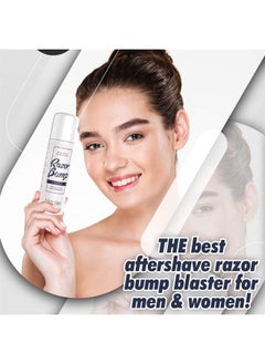 Roll On Razor Bump Treatment for Bikini Area, Legs, Underarms, Groin, Face – Natural Post Shaving & Waxing Dark Spot Removal Ingrown Hair Razor Burn Relief Ointment Solution for Women & Men