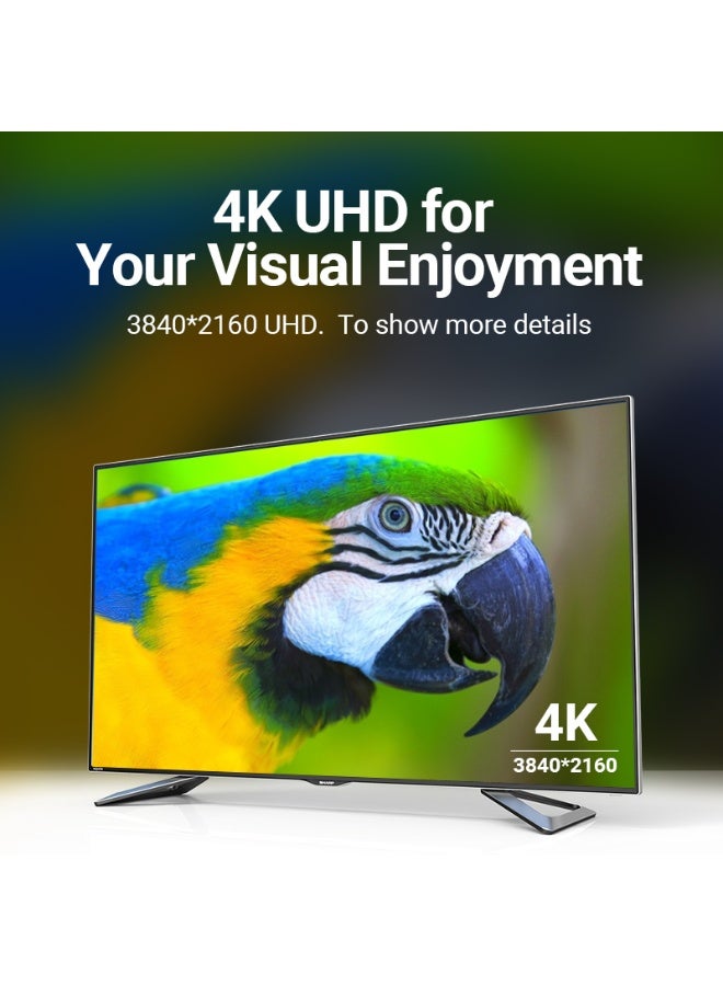 VENTION HDMI Female to Female Coupler Adapter Black Model - Image 3