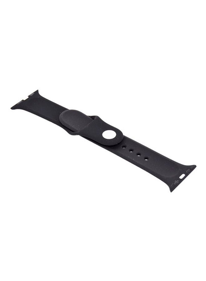 Replacement Band For Apple Watch Series 3/2/1 Black