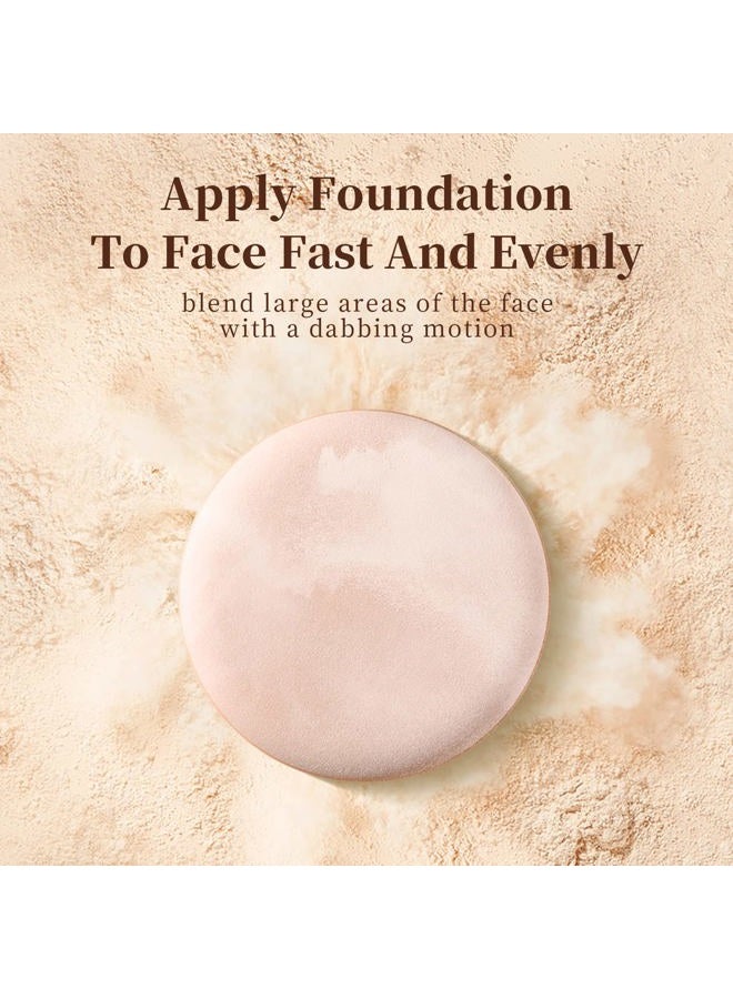 MOHOPE 8Pcs Air Cushion Makeup Puffs for Foundation with Portable Box, No Latex Blending Sponge for Liquid, Cream, Foundation and Powder, Teardrop Powder Puff, Grass - Image 5