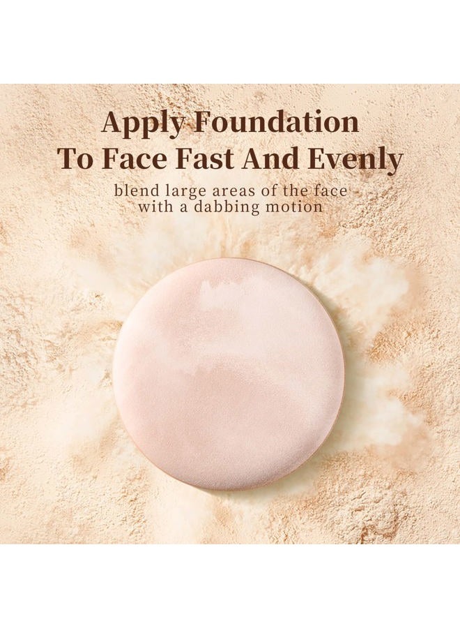 MOHOPE 8Pcs Air Cushion Makeup Puffs for Foundation with Portable Box, No Latex Blending Sponge for Liquid, Cream, Foundation and Powder, Teardrop Powder Puff, Grass - Image 4