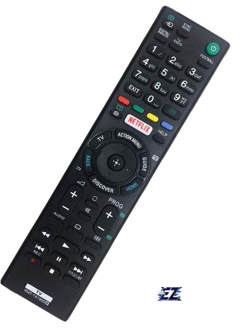 ELTRAZONE Replacement Remote Control RMT-TX100D for Sony Bravia TV – Compatible with RMT-TX200E, RMT-TX300E, RMT-TX102D, RMT-TX101J – Battery Included - Image 2