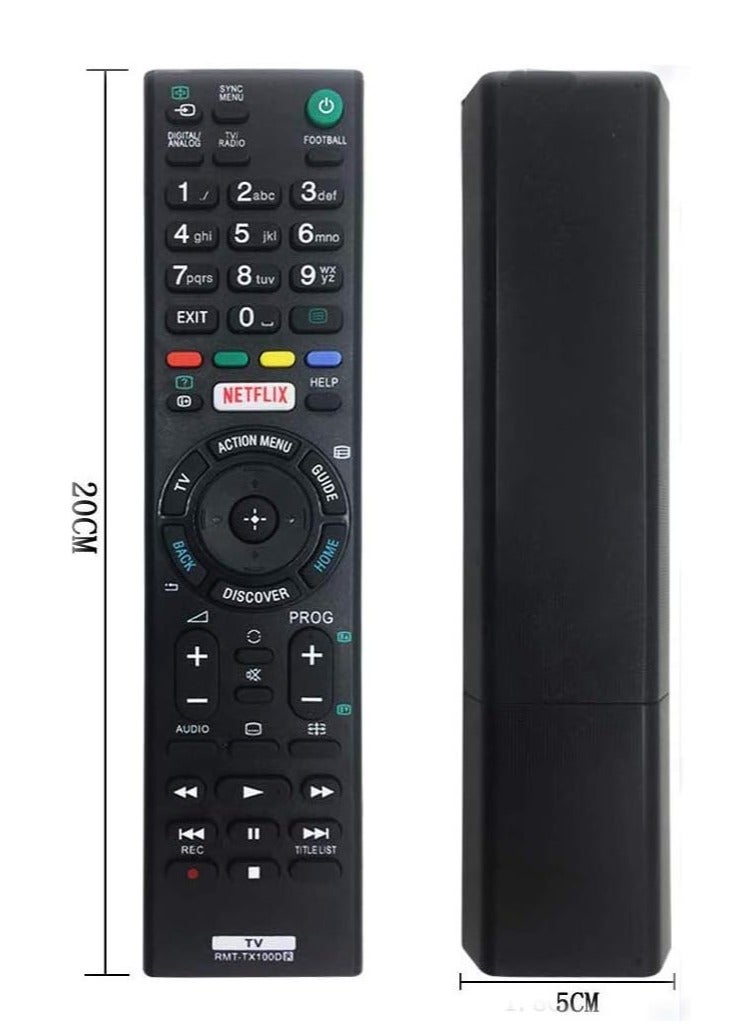 ELTRAZONE Replacement Remote Control RMT-TX100D for Sony Bravia TV – Compatible with RMT-TX200E, RMT-TX300E, RMT-TX102D, RMT-TX101J – Battery Included - Image 3