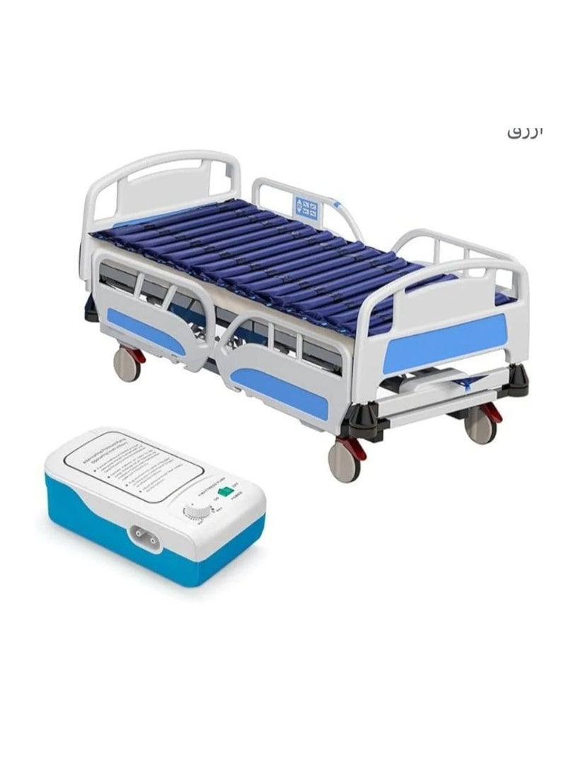 High Key Anti-irritant tubular air mattress for patients with bedsores; pain-relieving, inflatable; helps prevent bedsores. - Image 1