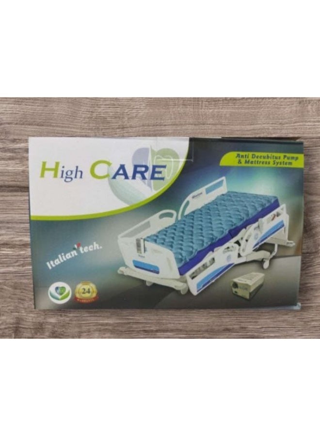 High Key Anti-irritant tubular air mattress for patients with bedsores; pain-relieving, inflatable; helps prevent bedsores. - Image 5