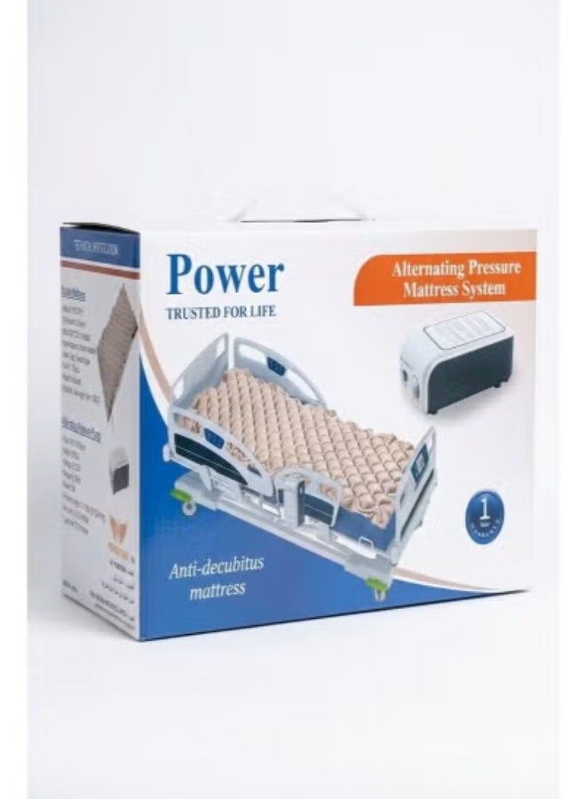 POWER Anti-irritant tubular air mattress for patients with bedsores; pain-relieving, inflatable; helps prevent bedsores. - Image 3