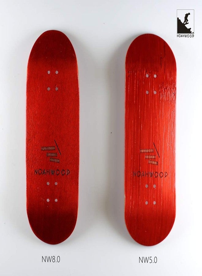 لوح التزلج الخشبي الاحترافي NOAHWOOD NW8.0 360flip King of Finger (خشب القيقب الأسود، سطح 100x34 مم) - Image 3