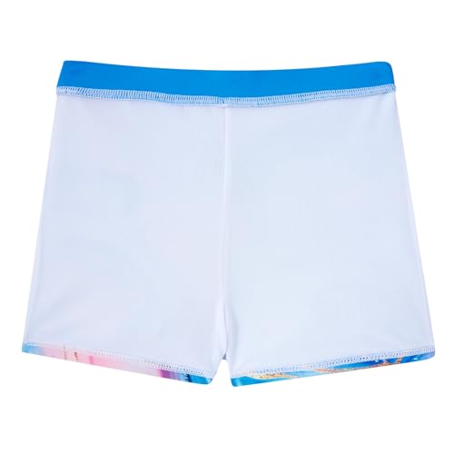 Taubow Kids Girls Swimsuit 5t 6t Size 6 Blue Marble Bathing Suit Tankini with Skirt Adjustable Strap Beach Swimwear - Image 5