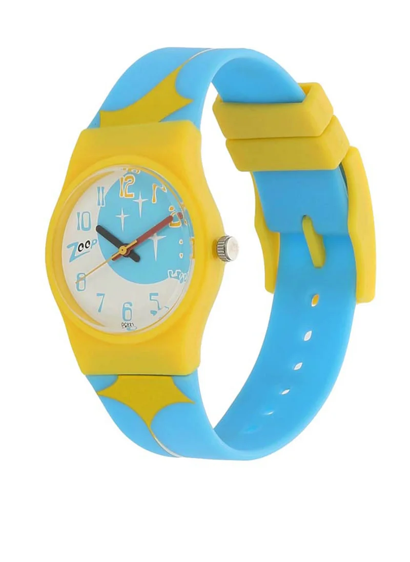زوب Space Age Multicoloured Dial Plastic Strap
