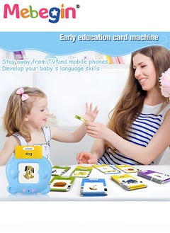 MEBEGIN Flash Cards Learning Toy with 510 Words, Chargeable Audible Educational Toy with USB Cable, Sounding Educational Device, Lightweight Portable Learning Toy, Children's Enlightenment Educational Toys  - Image 4