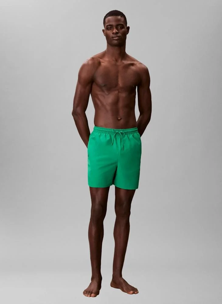 CALVIN KLEIN  Medium Drawstring Swim Shorts for Men | Best Price UAE