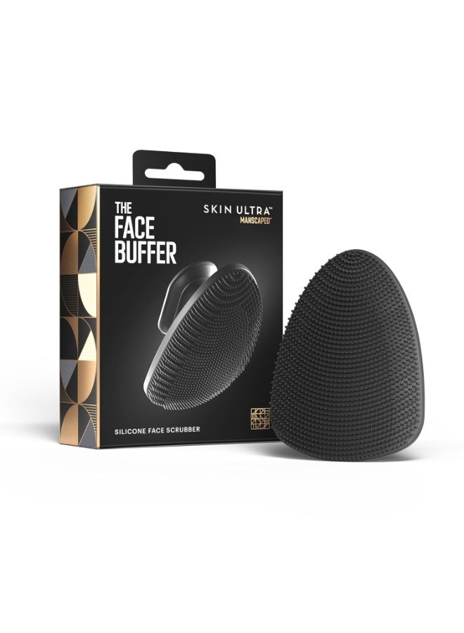 MANSCAPED® The Face Buffer – Men’s Silicone Face Scrubber for Deep Cleansing & Nourishing Skincare