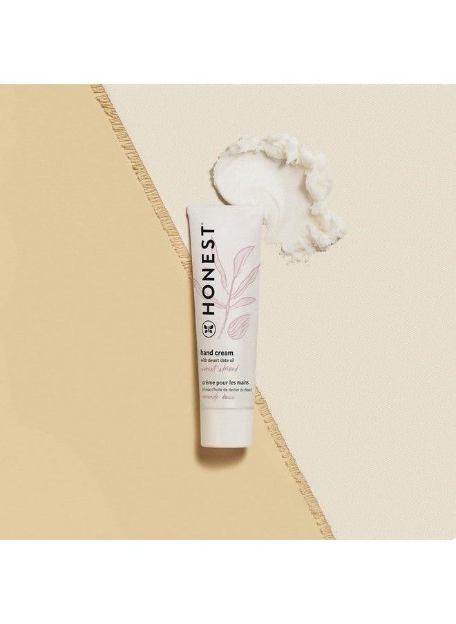The Honest Company - Moisturizing Hand Cream Antioxidantpacked For Dry Skin Hypoallergenic Dermatologist Tested Cruelty Free Sweet Almond 1.7 Fl Oz - Image 1