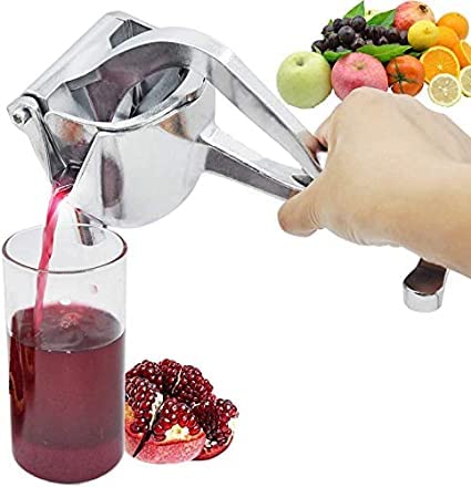 myps Aluminum and Manual Fruit Juicer Manual Citrus Press Juicer Heavy Duty Handhold Press Fruit Manual Juicer for Health Fruit Juice - Image 3