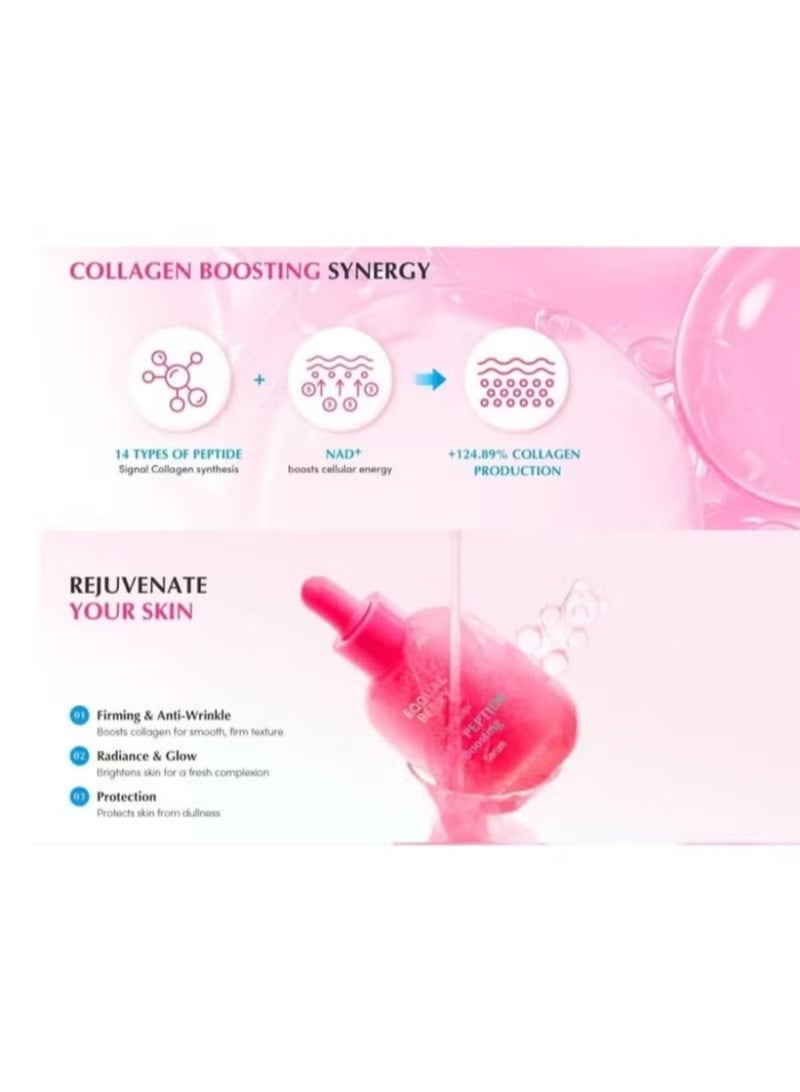 إيكوالبيري سيروم إيكوالبيري المُعزّز بالبيبتيد وNAD+ - 30 مل | سيروم وجهي منعش بمادة NAD+ والبيبتيدات ومضادات الأكسدة للشدّ والإشراق والترطيب - Image 5