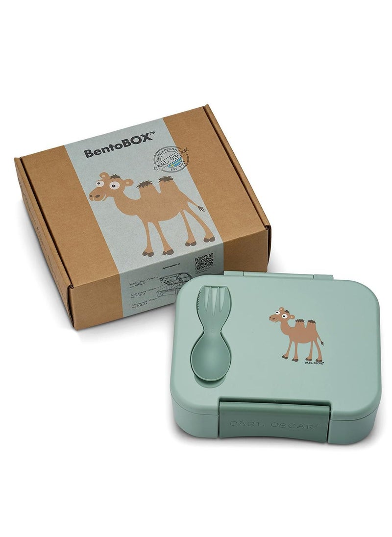 Carl Oscar Sweden Bentobox™, 1.0L Kids - Green Camel - Image 3