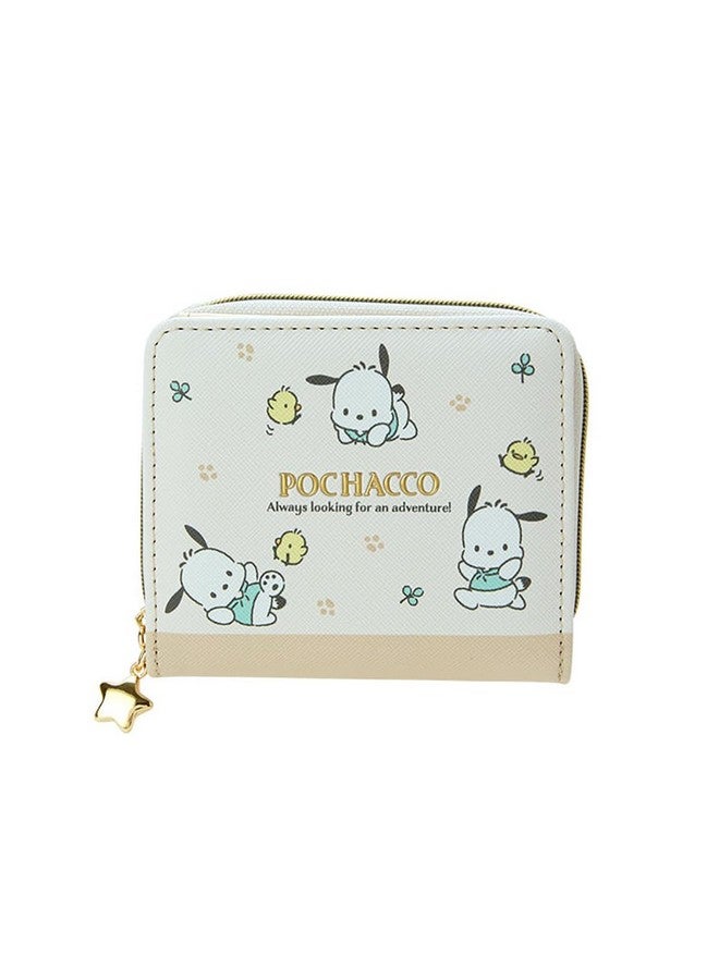 Sanrio 126080 Pochacco Wallet Pochacco 3.5 X 4.1 X 1.0 Inches (9 X 10.5 X 2.5 Cm) Kids Wallet Character - Image 1