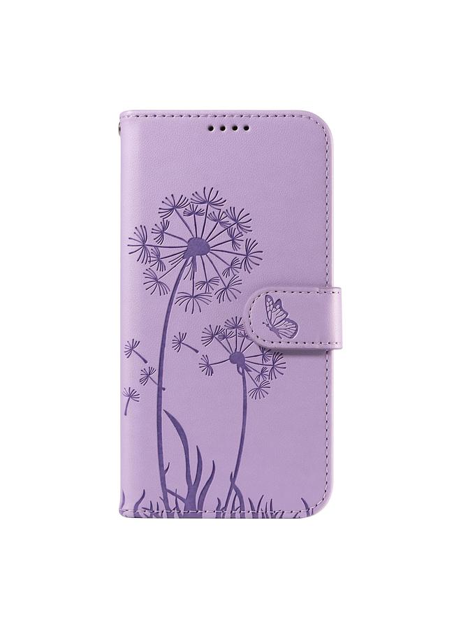 S-TOP Case For OPPO Reno13 Pro Global Dandelion Embossed Pattern Flip Leather Phone Case - Image 2