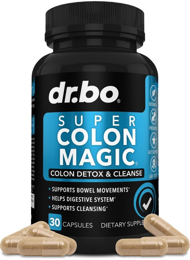 dr.bo Colon Cleanser Detox for Weight Flush - 15 Day Colon Cleanse Pills & Probiotic - Fast Natural Laxative, Constipation Relief, Bowel Movement Supplements for Intestinal Stomach Bloating Gut Loss Support - Image 1