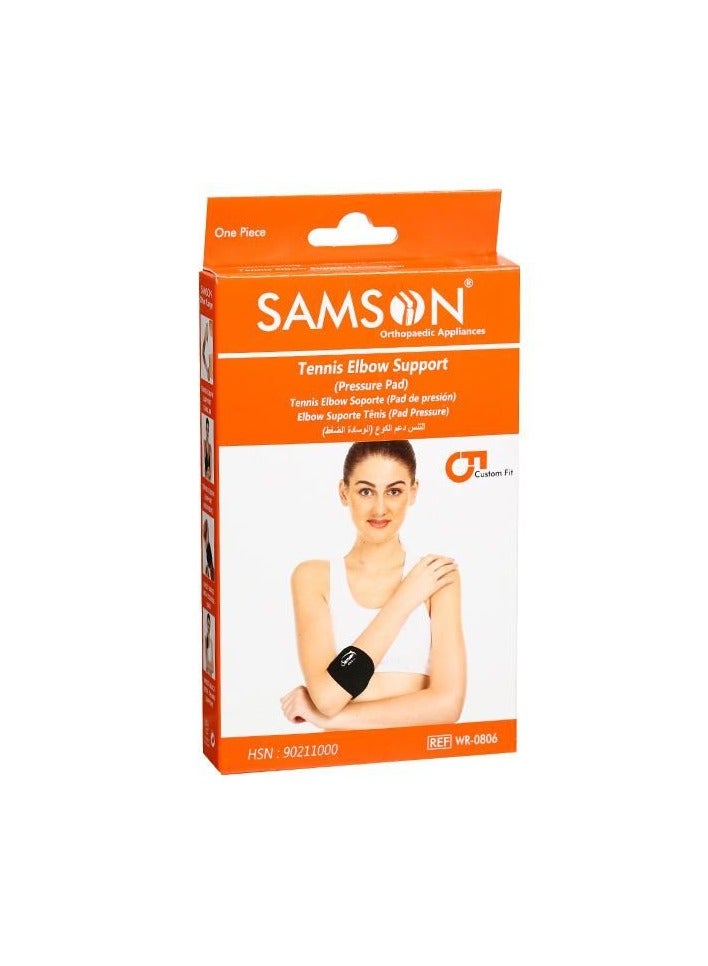 Samson Tennis Elbow Support with Pressure Pad(T) - Large