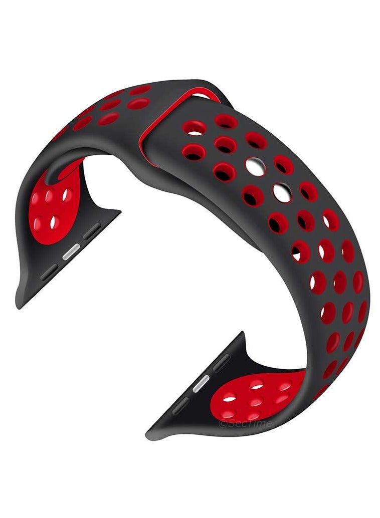 GULFLINK Silicone Watch Band 220mm Length for Apple iWatch 42/44/45 mm  - Image 4