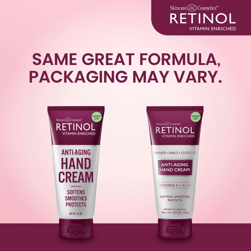 LIVAURA Retinol Anti-Aging Hand Creamâ€“The Original Retinol For Younger Looking Hands â€“Rich Hand Cream Conditions, Nails & Cuticles â€“ Vitamin A Minimizes Ageâ€™s Effect on Skin (cucumber scent) - Image 2