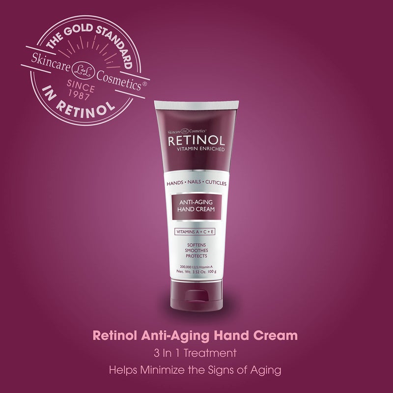 LIVAURA Retinol Anti-Aging Hand Creamâ€“The Original Retinol For Younger Looking Hands â€“Rich Hand Cream Conditions, Nails & Cuticles â€“ Vitamin A Minimizes Ageâ€™s Effect on Skin (cucumber scent) - Image 3