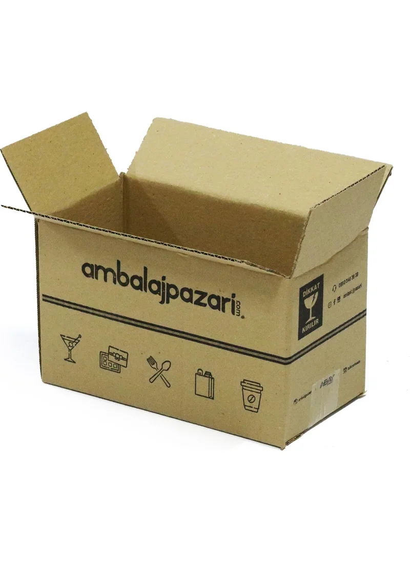 Ambalaj Pazarı Packaging Market E-Commerce Box 13X25X15,5 cm - 10 Pieces