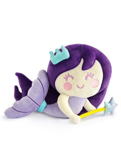 Milk&Moo Milk&Moo Little Mermaid Plush Toy, Cute Super Soft Toys, Perfect for Playing and Snuggling, Safe for Children, 100% Polyester, 10.6 inches  - Image 1
