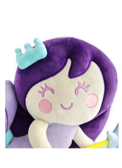 Milk&Moo Milk&Moo Little Mermaid Plush Toy, Cute Super Soft Toys, Perfect for Playing and Snuggling, Safe for Children, 100% Polyester, 10.6 inches  - Image 3