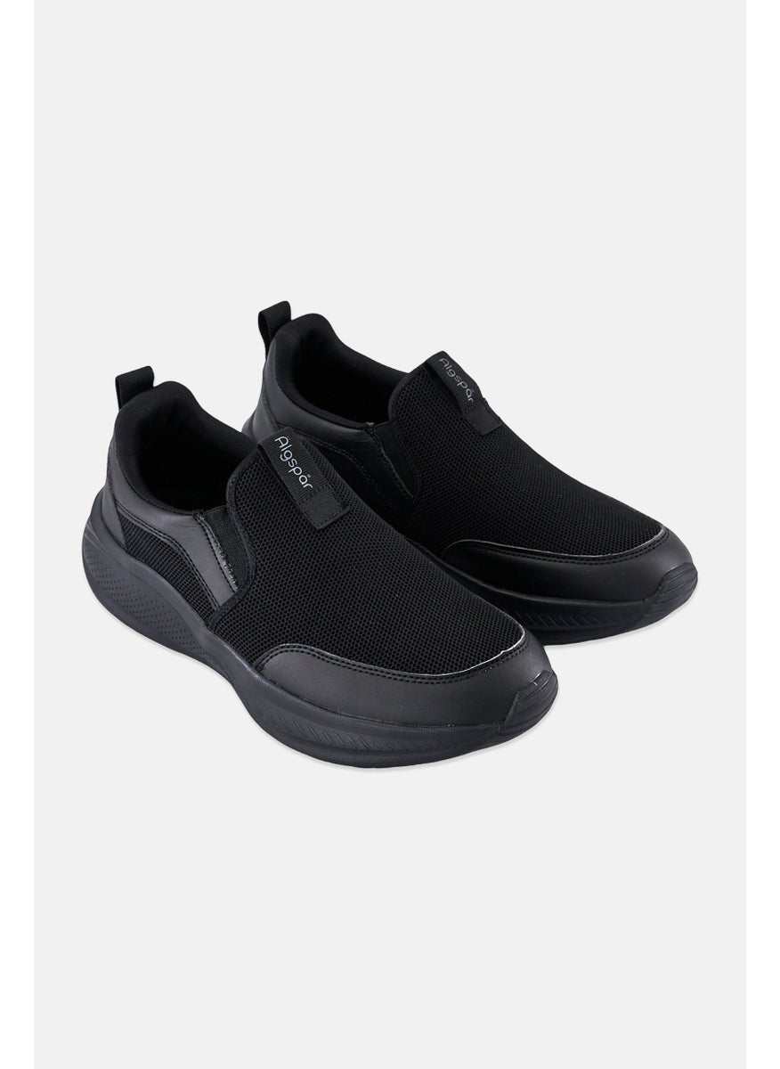 Algspar Men Slip On Casual Shoes, Black  - Image 1